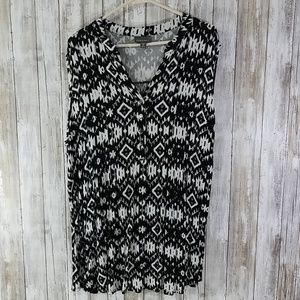 Roz and Ali women's plus size 2x top